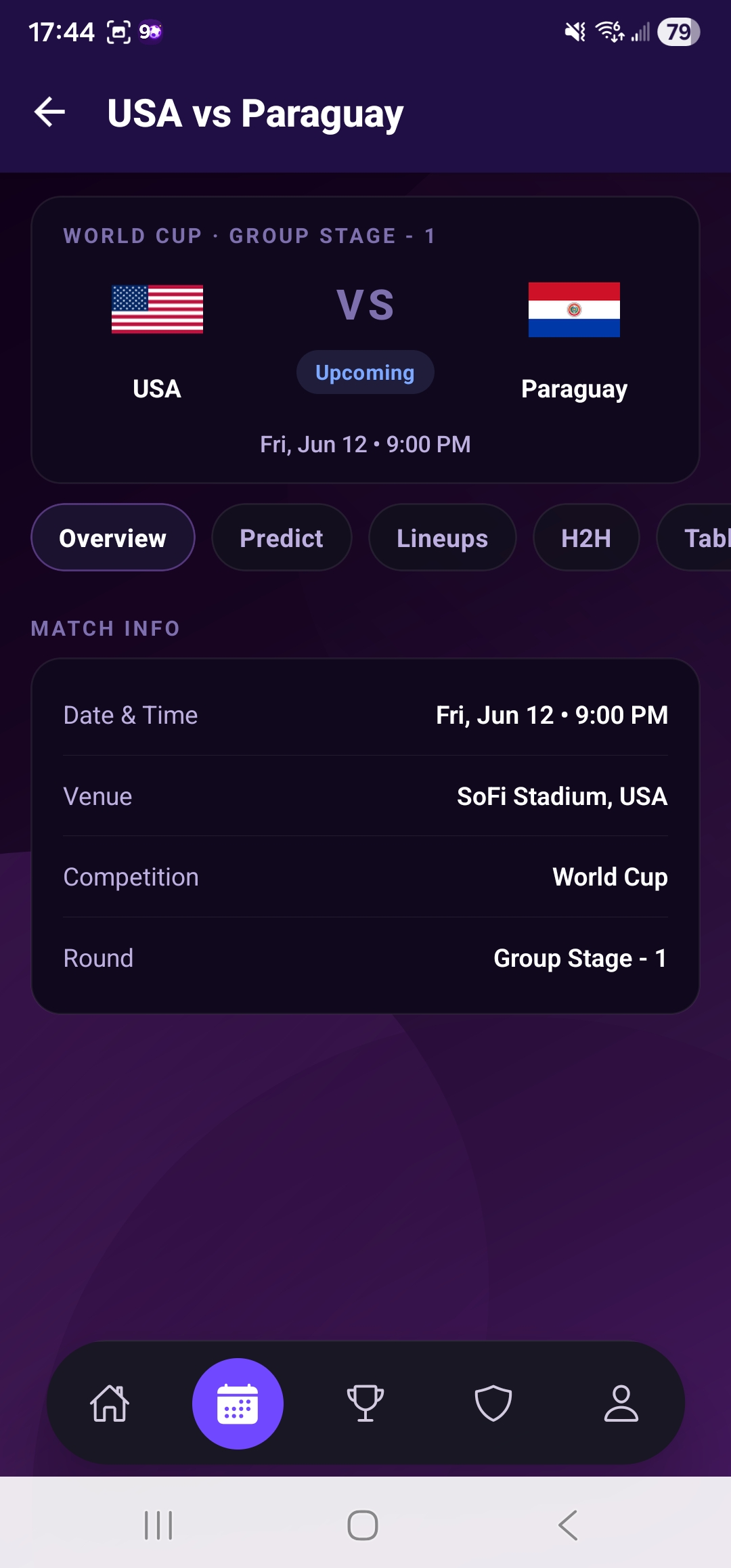 Match overview screenshot