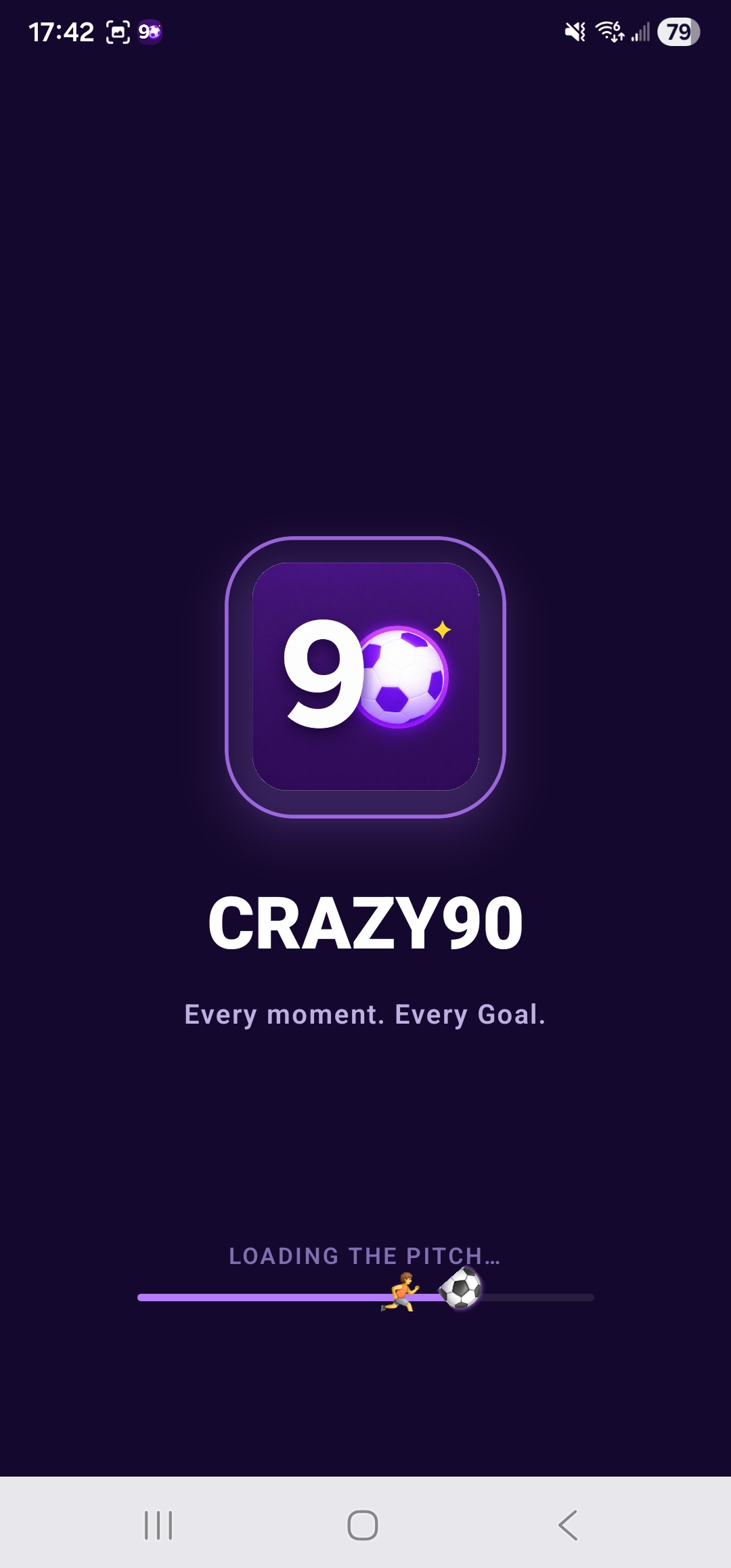 Crazy90 splash screen